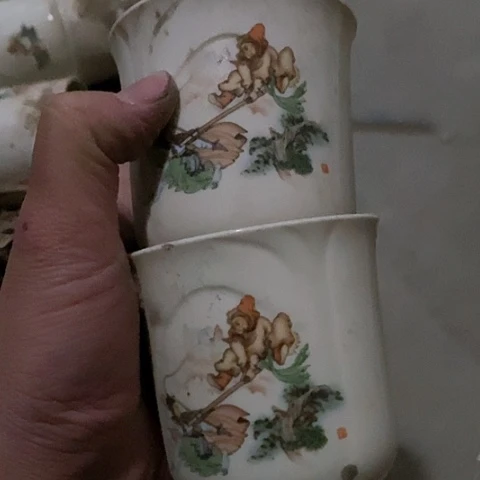 。摆件。。烧制问题都是正常的哦