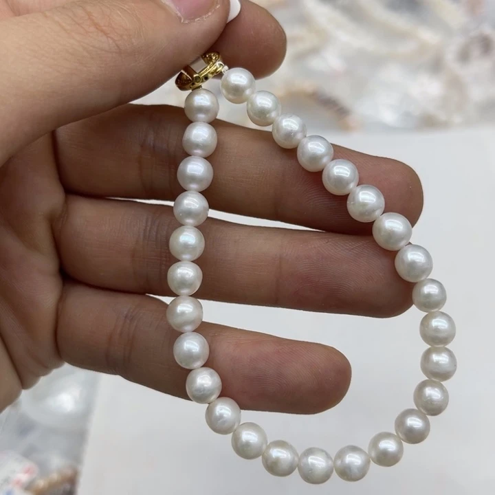 淡水珍珠未镶嵌颈饰001051