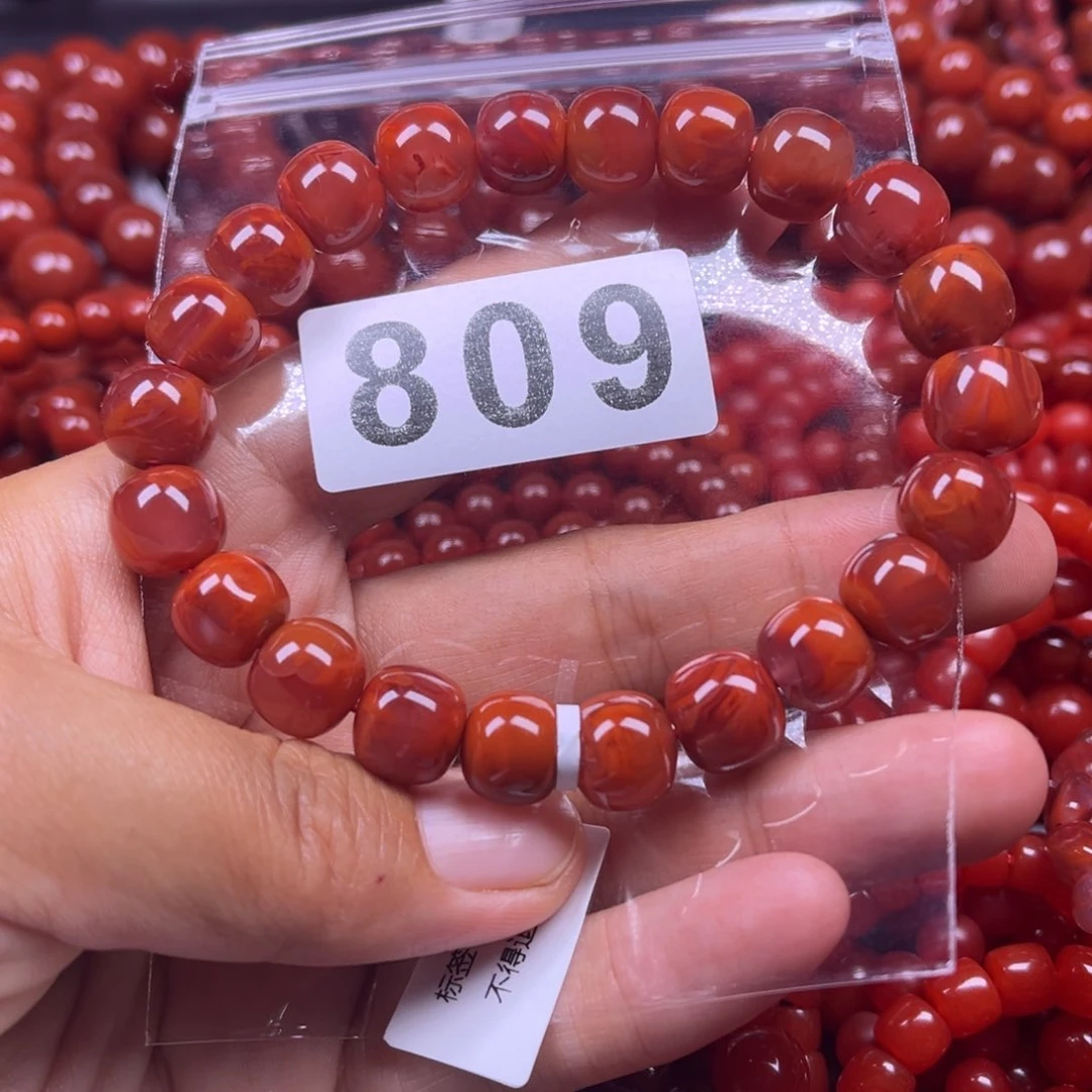 叁***七手链未镶嵌南红玛瑙