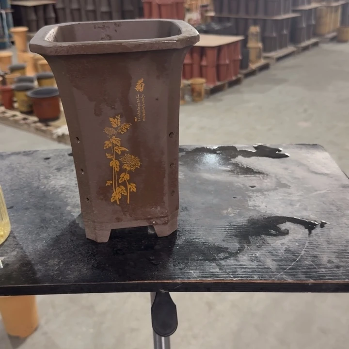 紫砂紫砂花盆破损补发高度22口径16单只