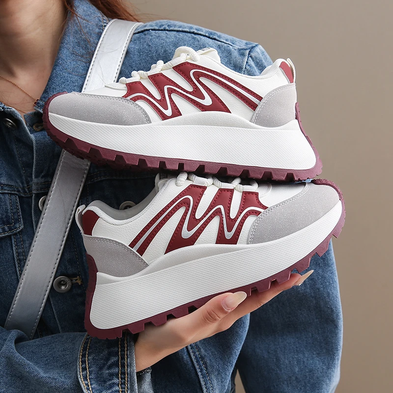 老爹鞋鞋子潮流学生运动鞋厚底秋季ins潮鞋小白鞋低帮女鞋