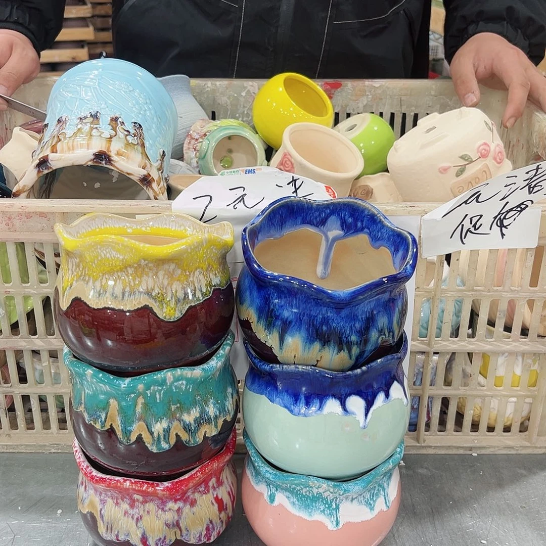 陶瓷高温陶瓷多肉花盆