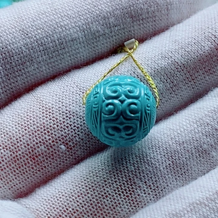 小****绿松石未镶嵌珠宝奇石