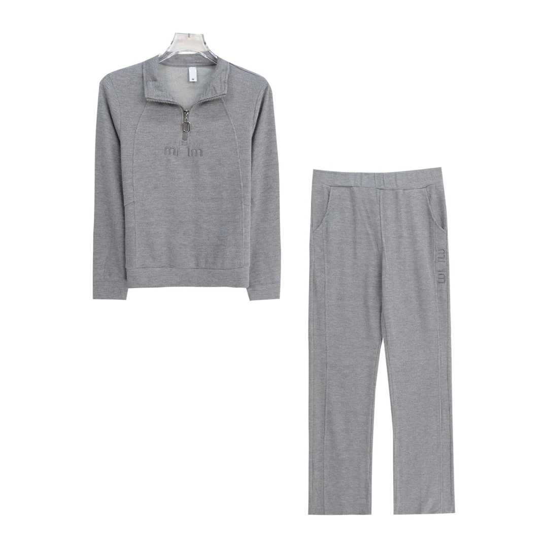 时尚减龄宽松卫衣休闲宽松两件套S4924