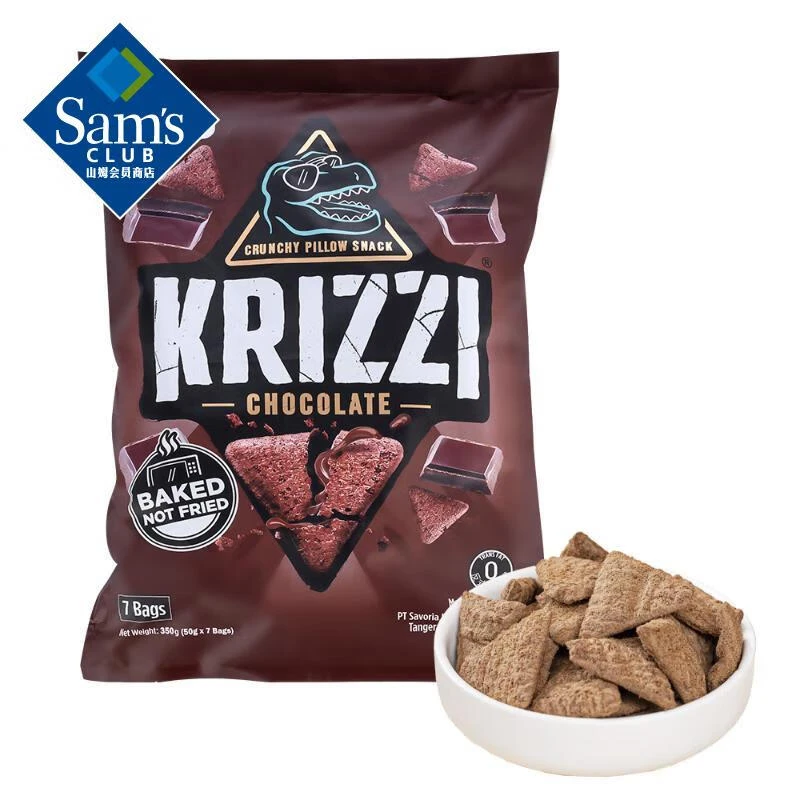 KRIZZI 进口 巧克力味夹心脆脆角 350g