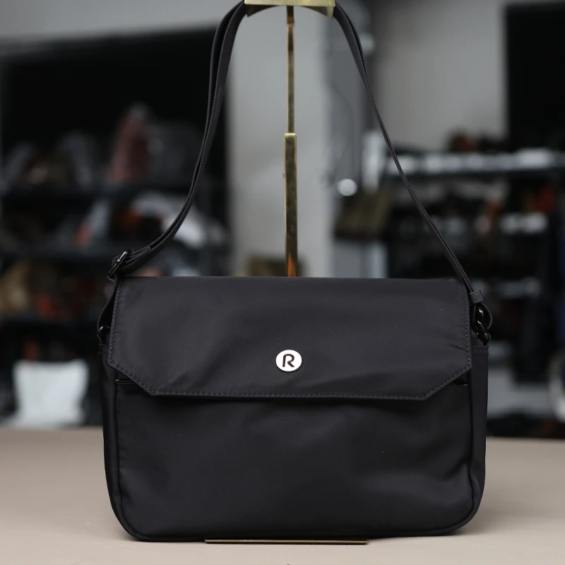 INGAIRX ROSE NOIRE银标联名2025秋季新款男士单肩邮差包27*17*8