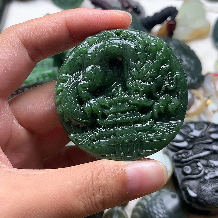 梦***堂颈饰未镶嵌和田玉