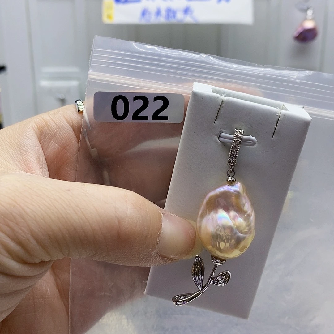 颈饰合金淡水珍珠