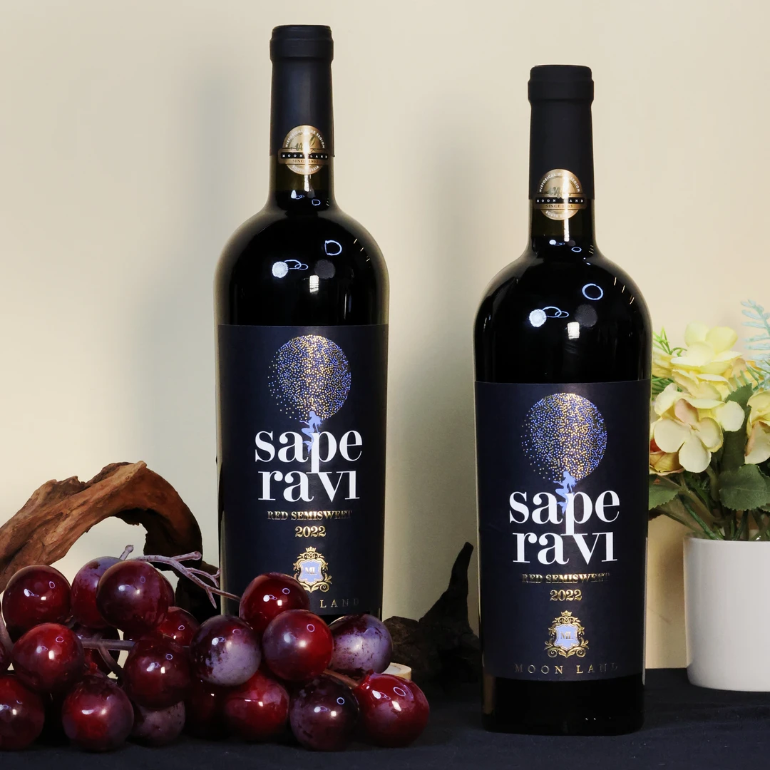 木莱特进口葡萄酒 月光美人半甜红葡萄酒750ml×2瓶