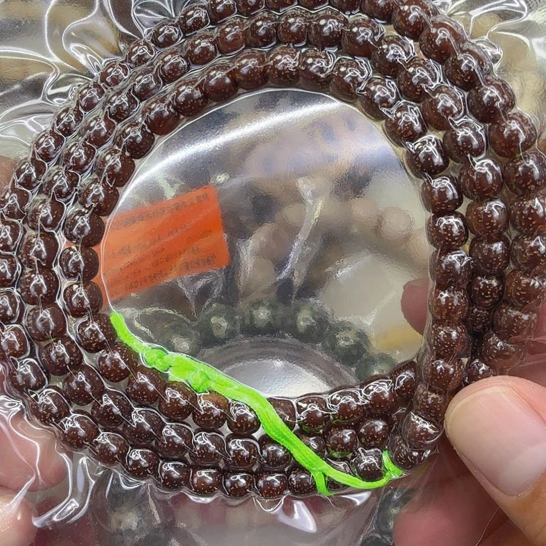 手串星月菩提23殿堂粉冰星月菩提76-108
