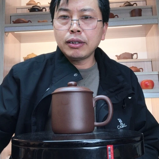 茶杯紫泥老板杯容量350