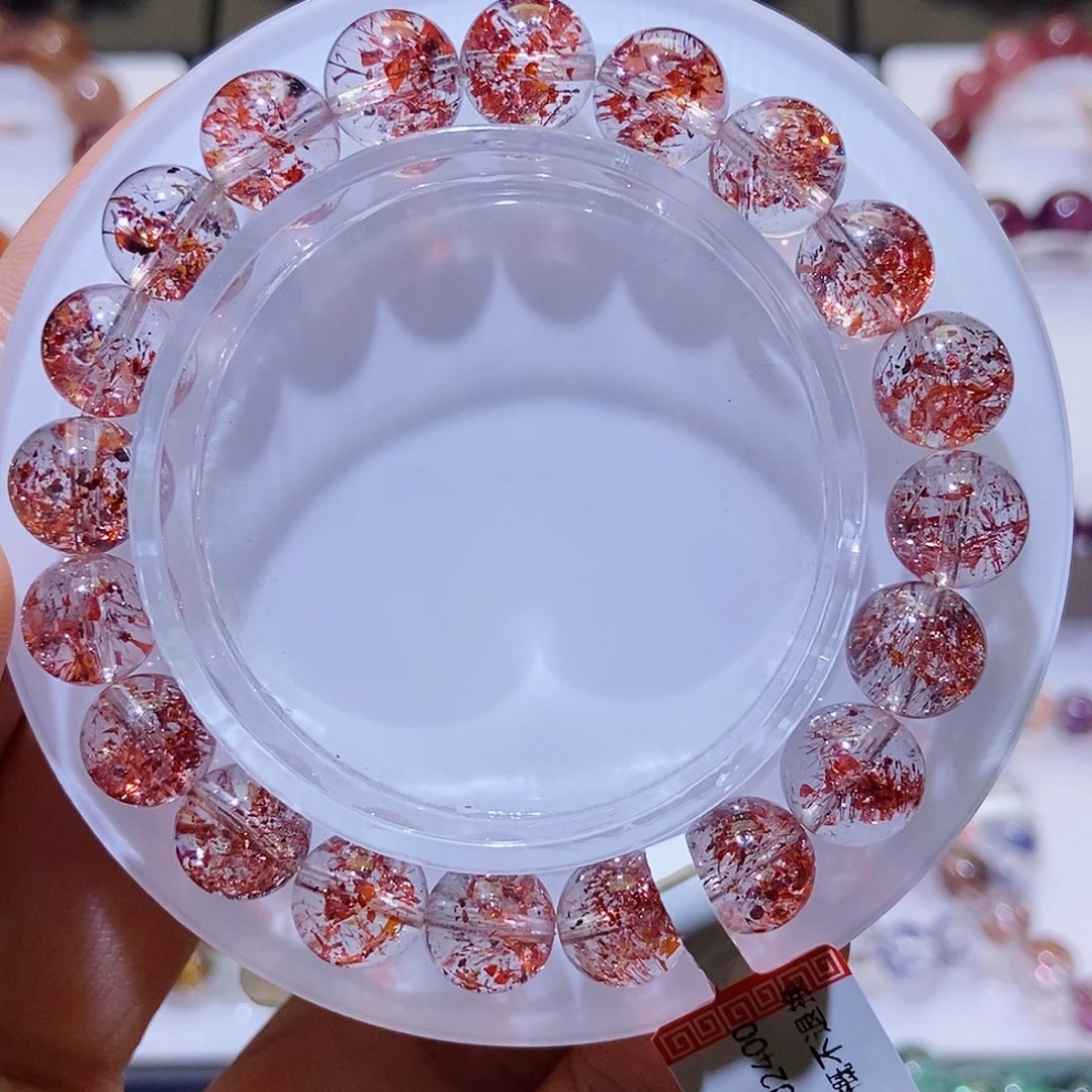 未镶嵌手链水晶金草莓9.2