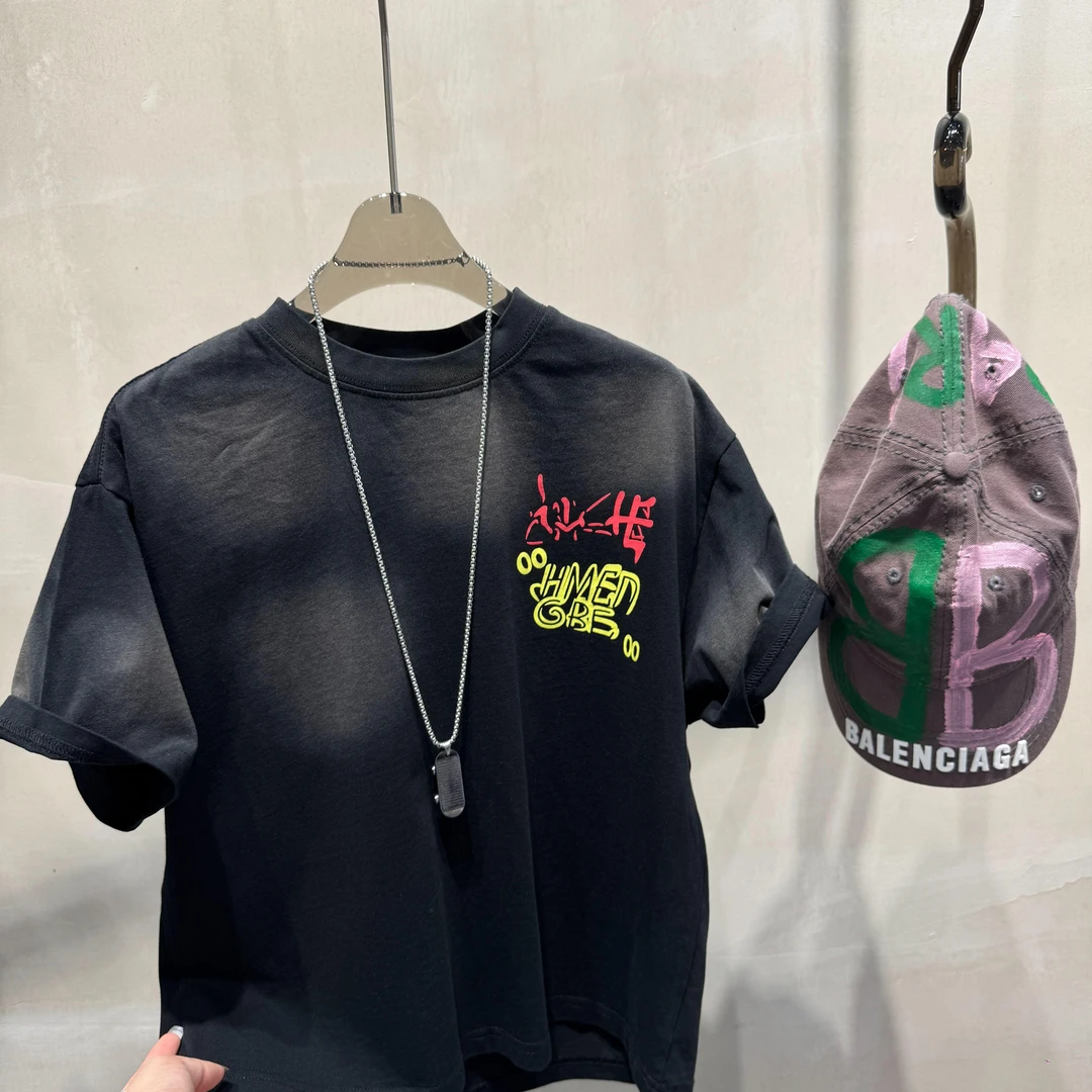 若大王时尚百搭童装个性短袖T恤 H25122