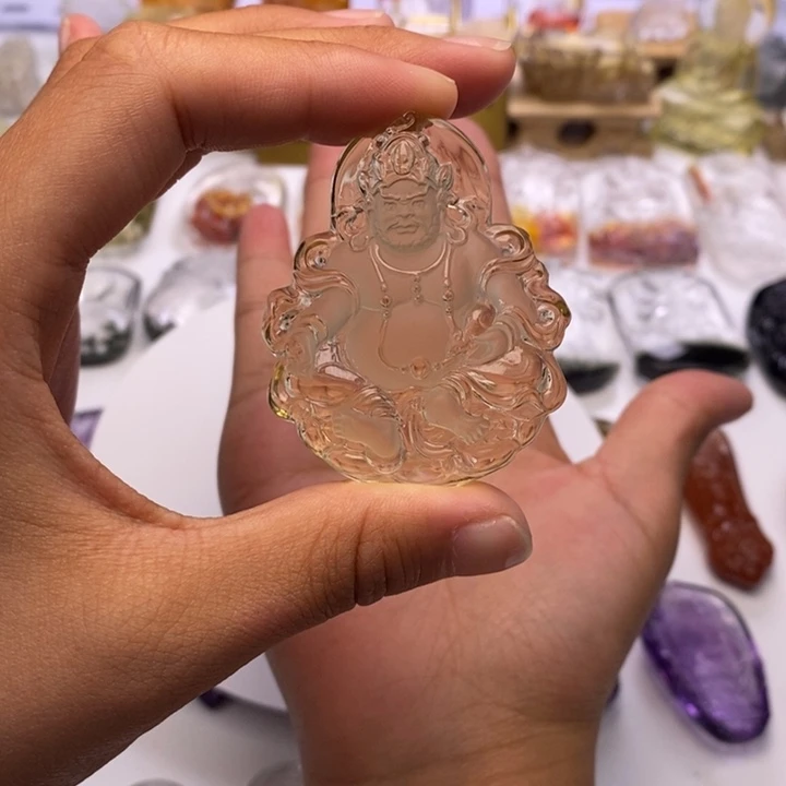 红***客水晶未镶嵌颈饰定制