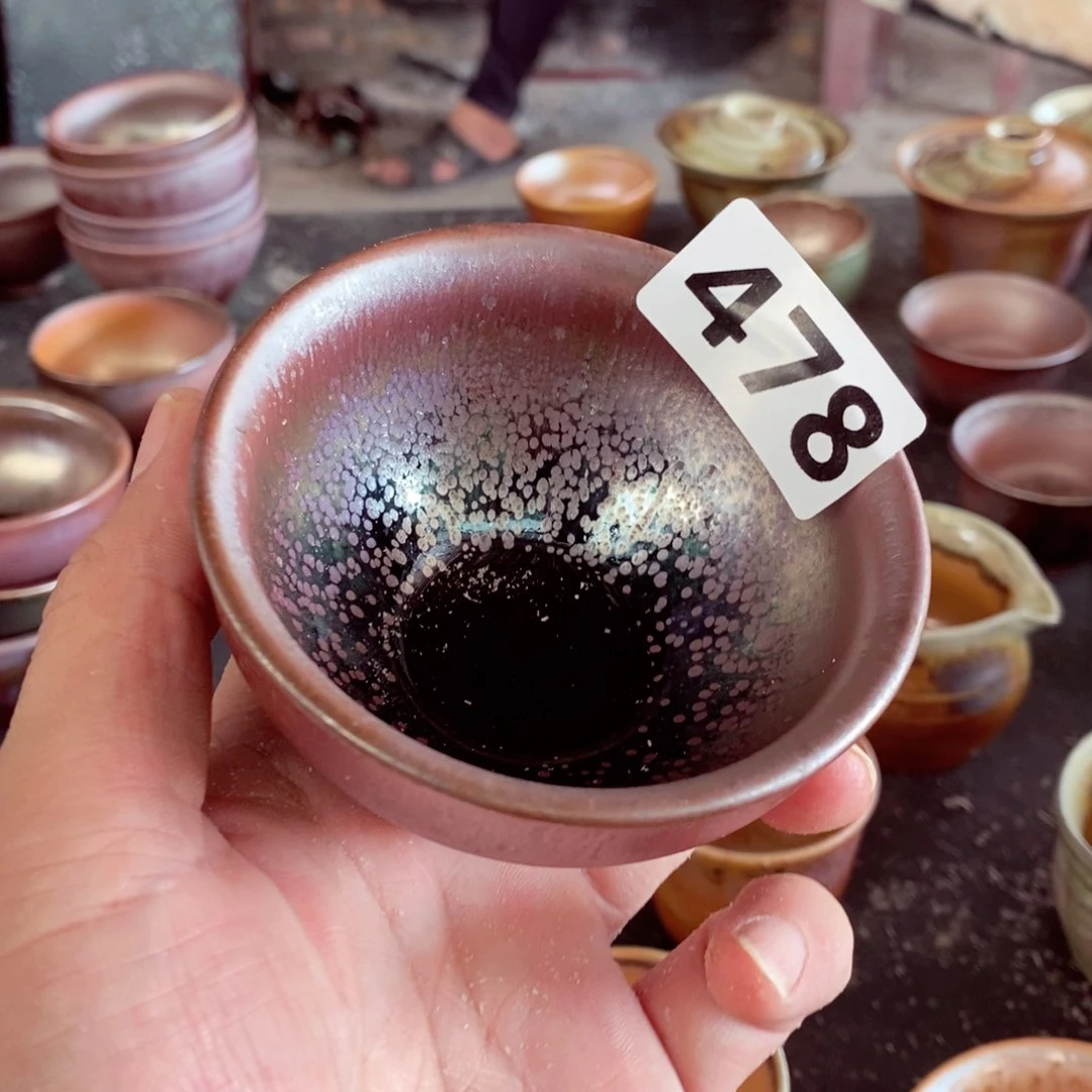 柴烧茶具陶瓷杯子