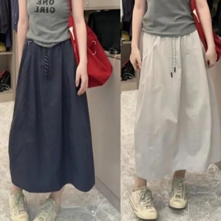 【蛋蛋来了专属】南瓜裙花苞裙半身裙女新款胖mm显瘦遮肚高腰蓬蓬