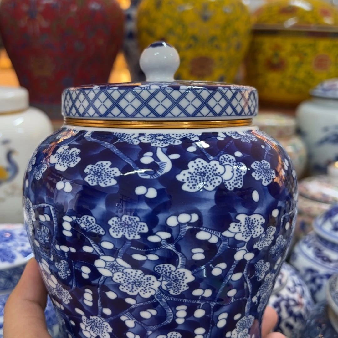 高端定制陶瓷茶叶罐