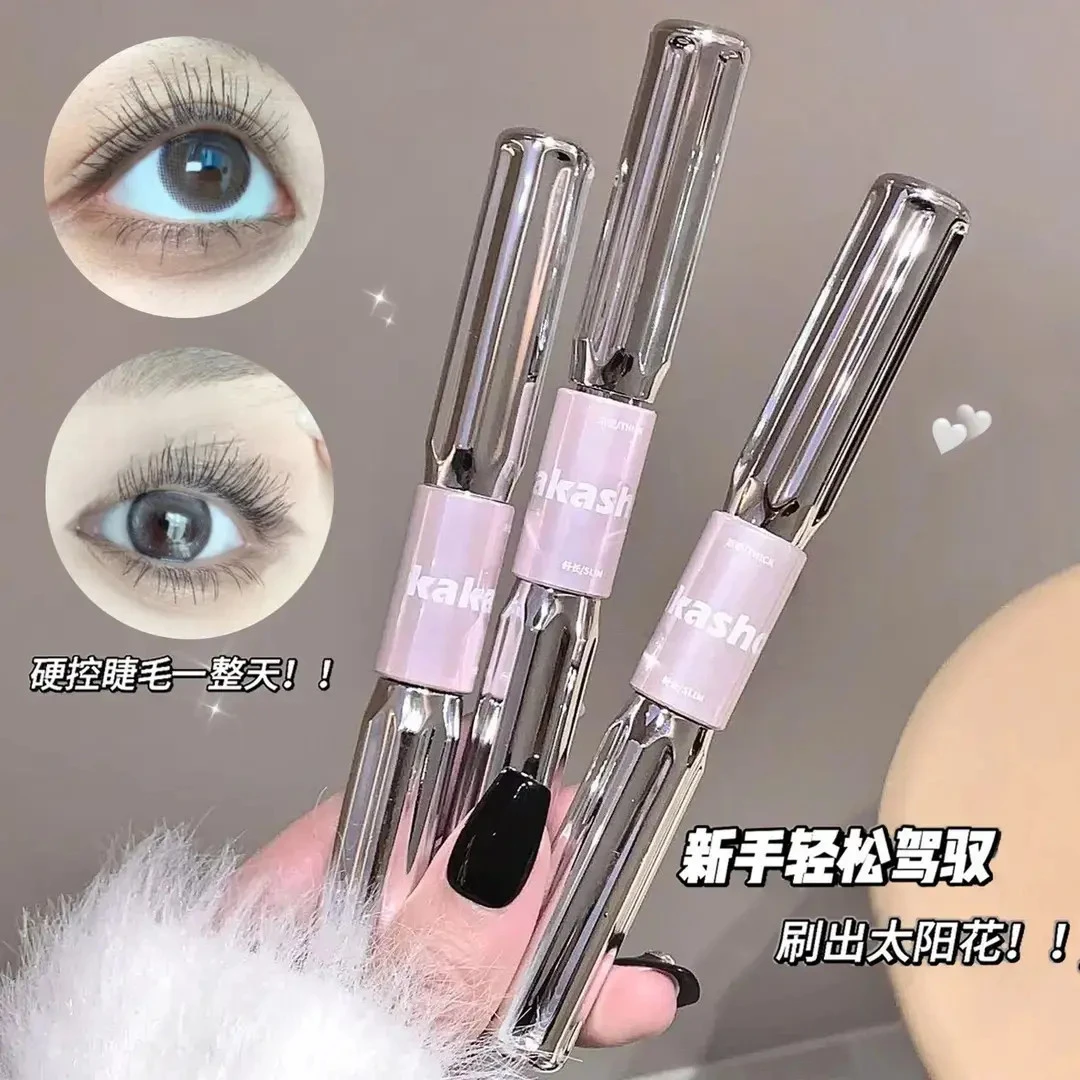 【痞幼专属】三堂姿杠铃睫毛膏浓密纤长防水不晕染卷翘睫毛打底膏ZN