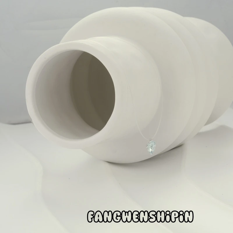 坠链均925银锆石 项链0728（链长37cm）