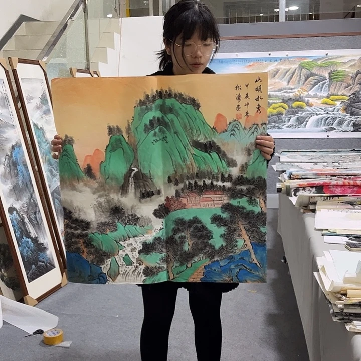 国画ZH精品国画作品