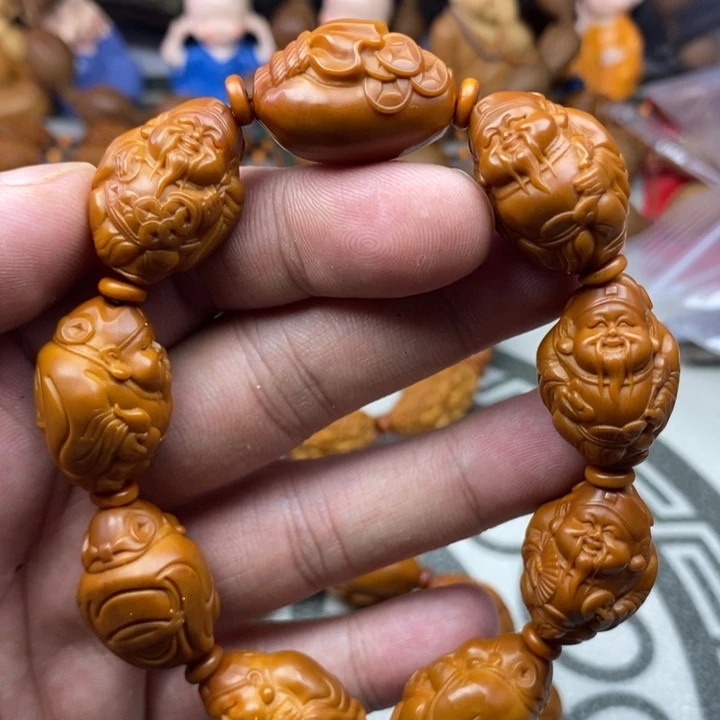 橄榄核手串/手链橄榄核雕工艺手串