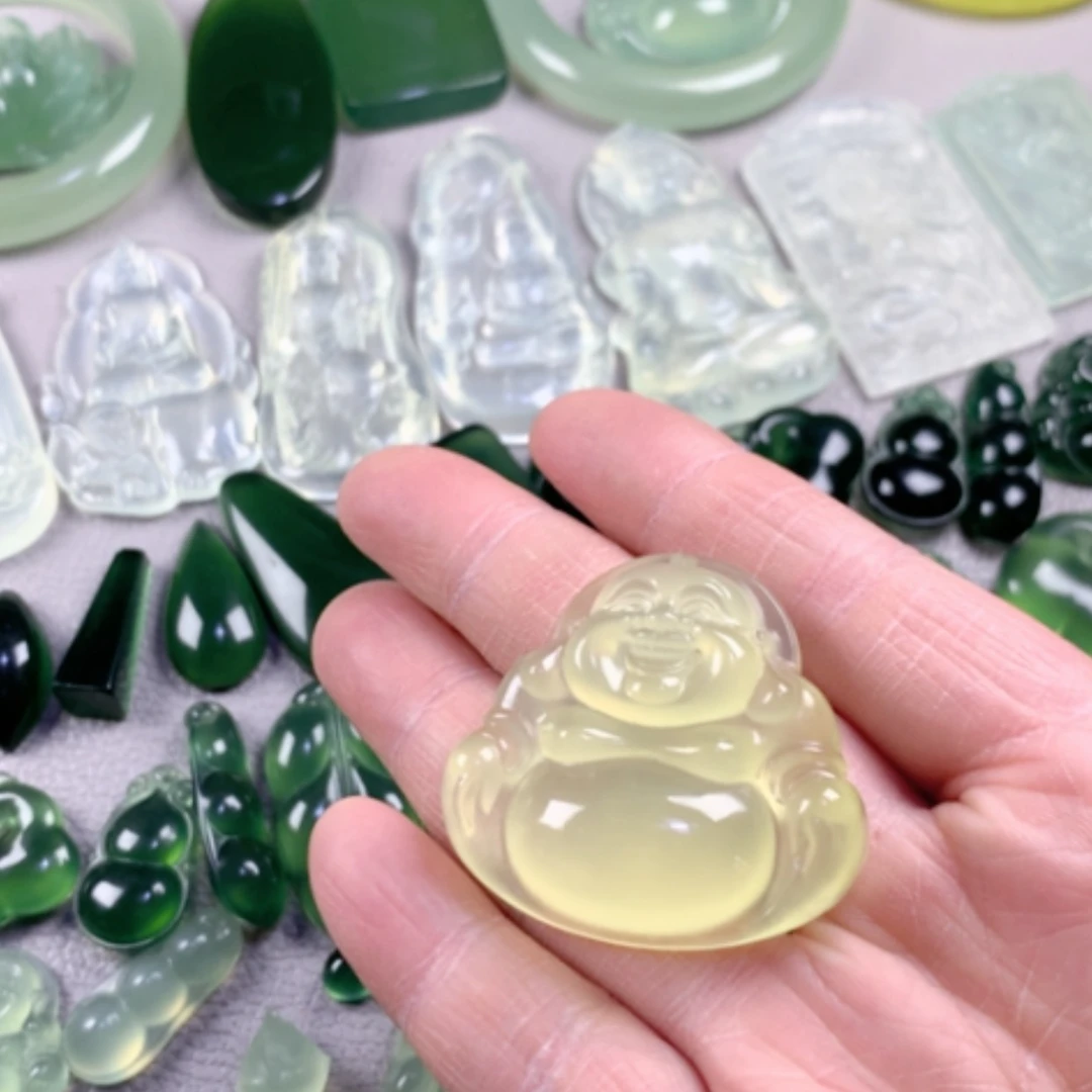 【闪购商品】蛇纹石玉岫玉未镶嵌