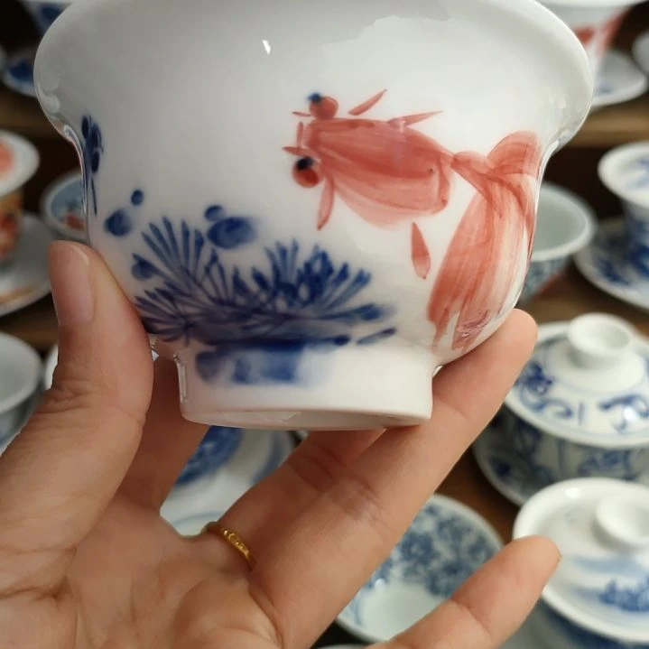 景德镇手绘杯杯杯杯