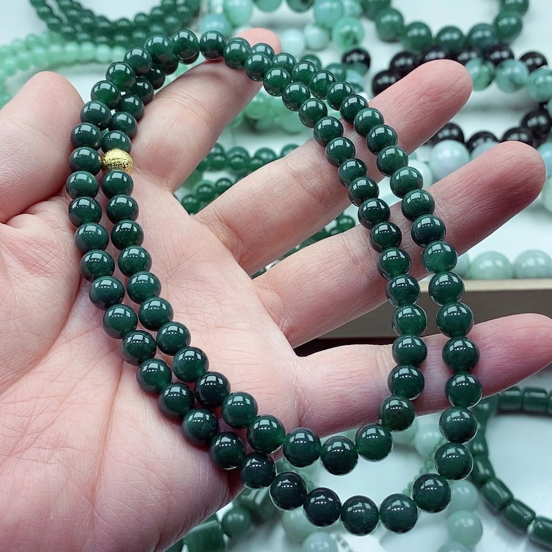 毛衣链未镶嵌翡翠