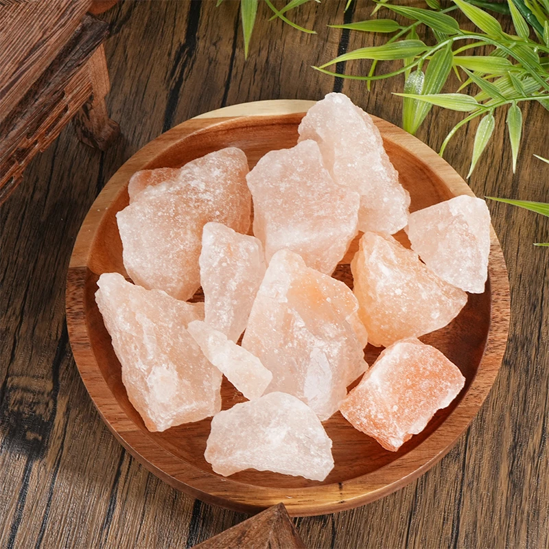 净宅玫瑰盐石摆件颗粒红盐消磁风水摆件V5-009-V5-010