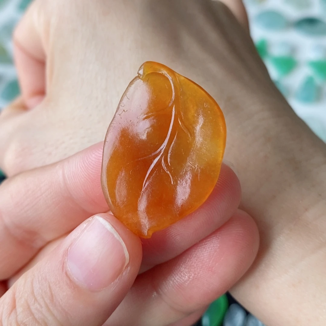 未镶嵌定制翡翠树叶