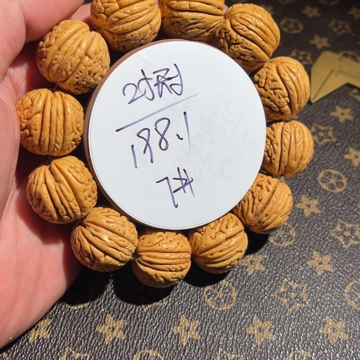 手串桃核25尺寸野生大麻雷7号