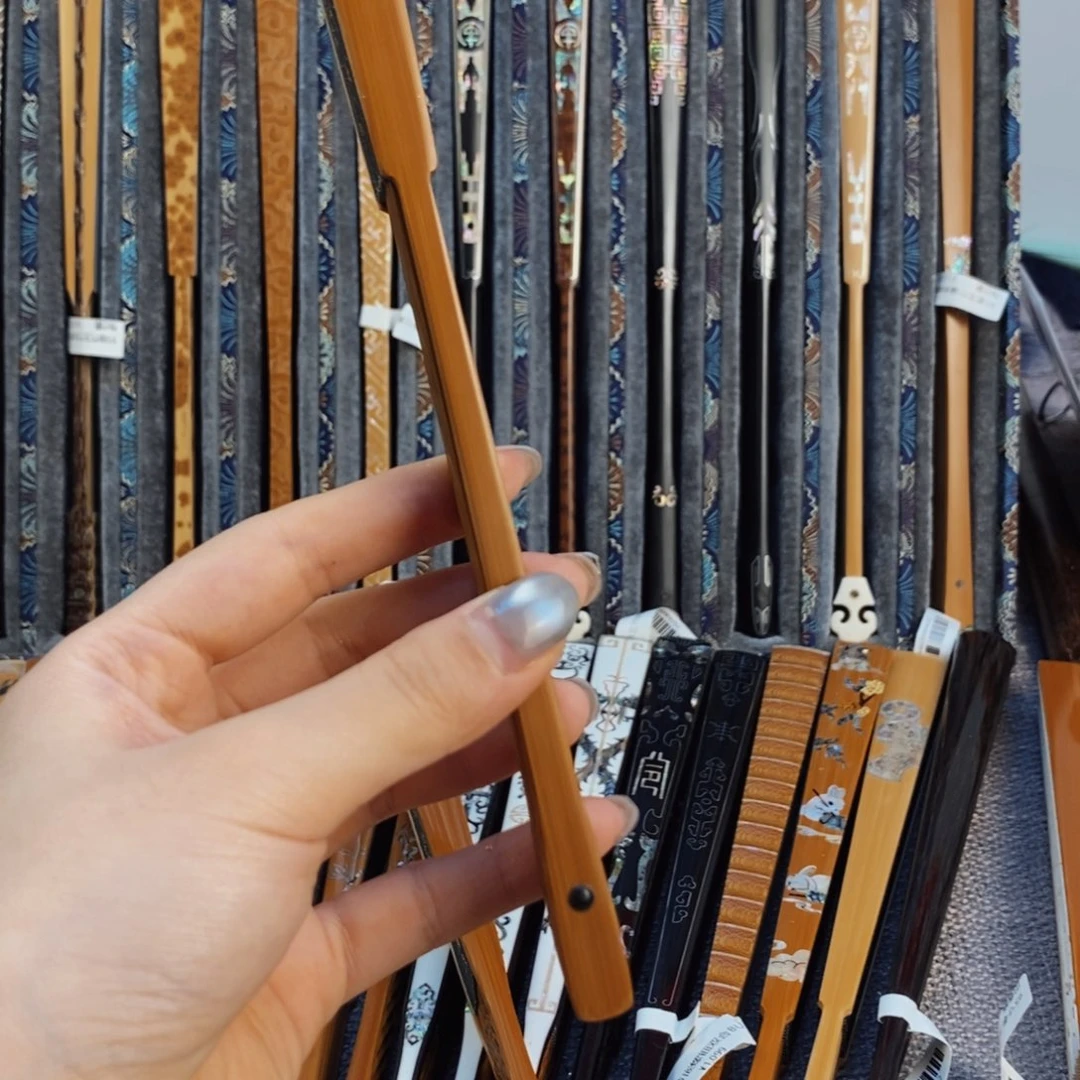扇子纯手工制作工艺
