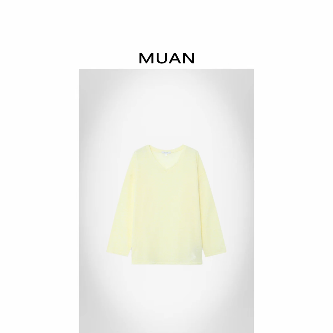 木岸MUAN：《Chill长袖T》“周末系列”定制宽松休闲长袖上衣DG3-8019