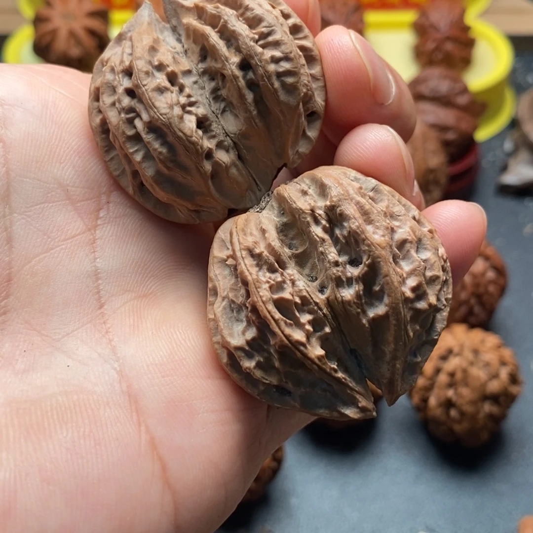 吊坠文玩核桃一般对阴皮9