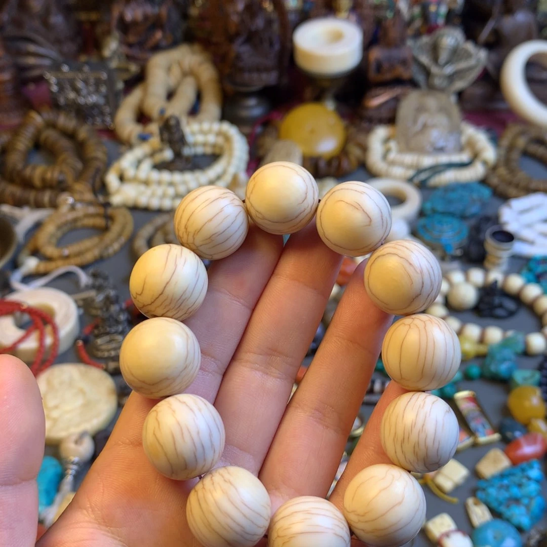 星月菩提吊坠喜马拉雅艺术品