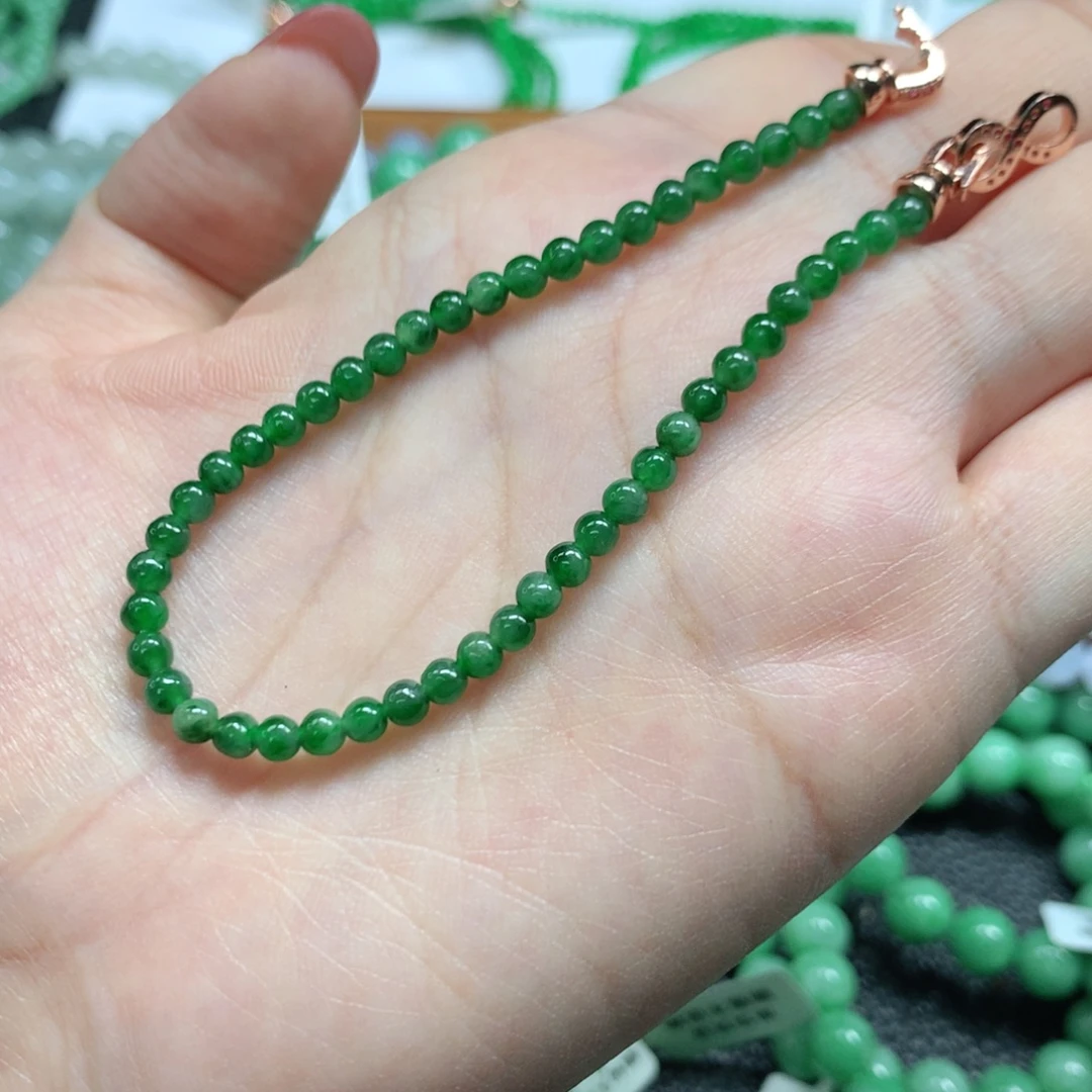 未镶嵌手链翡翠翡翠