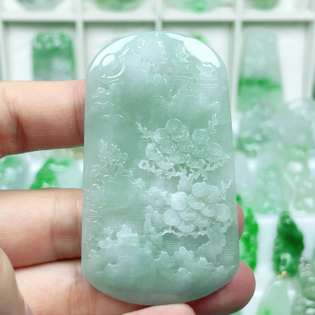 吊坠(不含链)未镶嵌翡翠