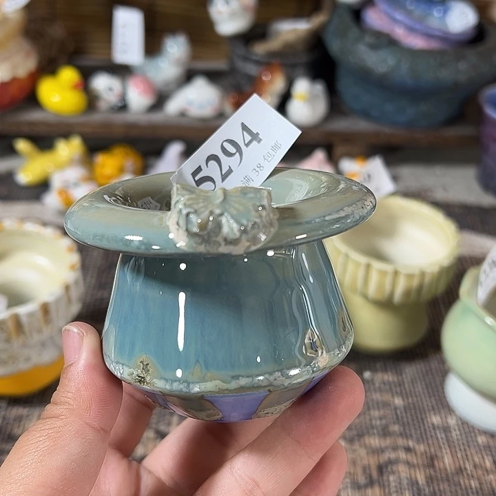 口5 手工花盆满30包邮