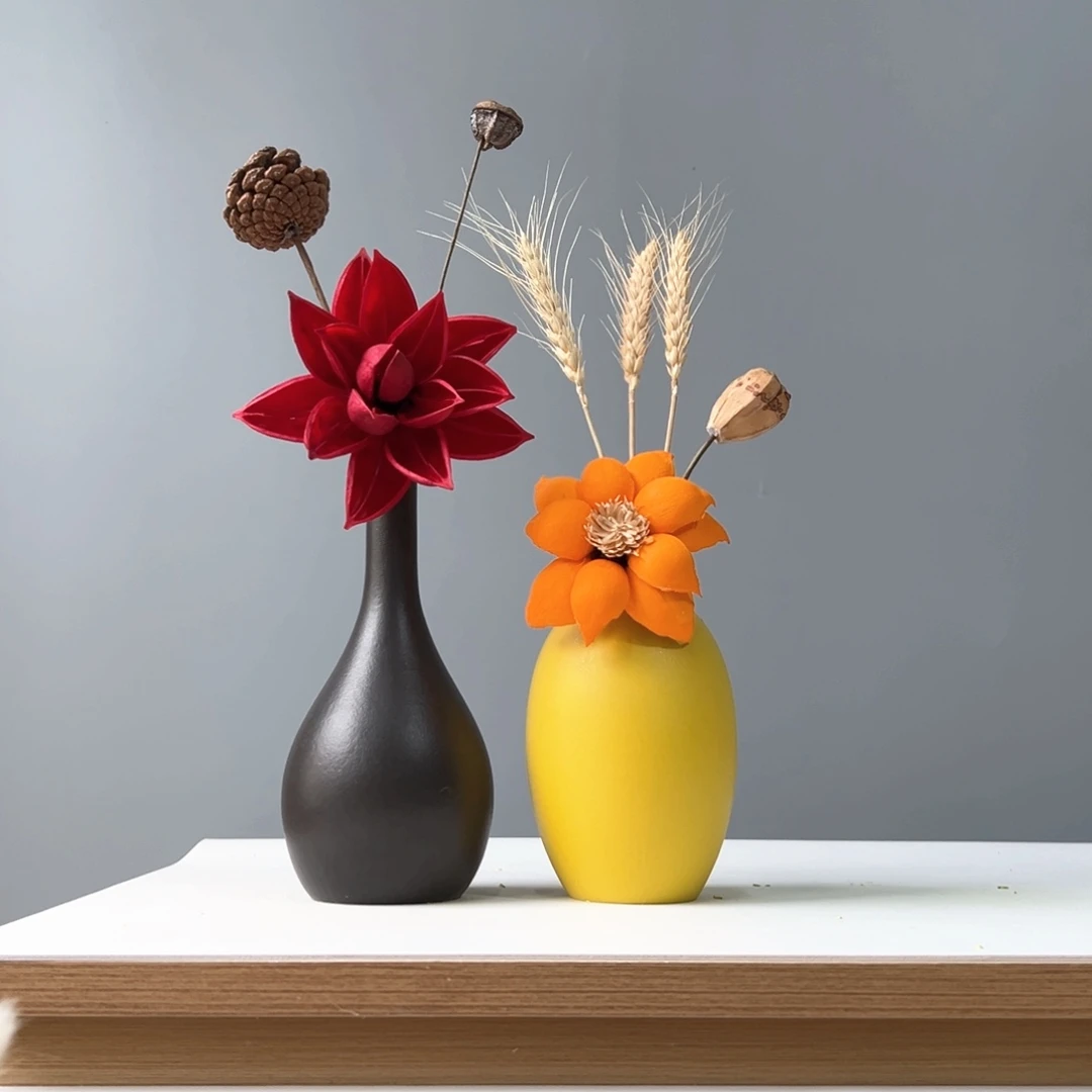 瓶花瓶带花高度20-30厘米左右