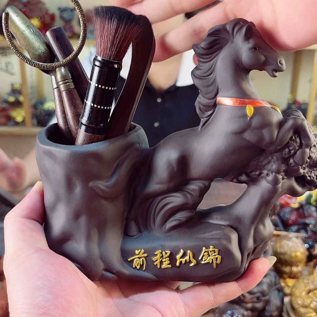 茶宠紫砂紫陶树脂茶宠摆件