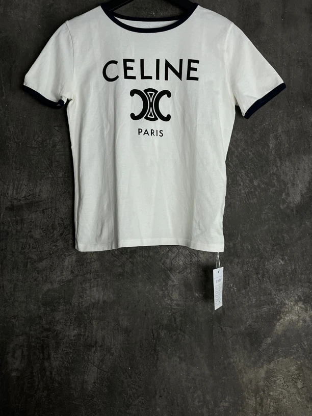 全新未使用 Celine/思琳 S码*1/凯旋门logo款T恤 /01955