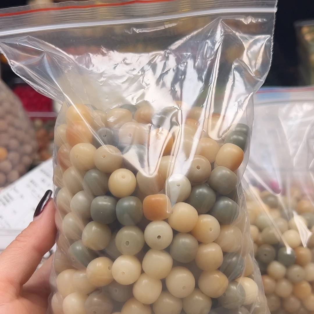 胖***装手串菩提根/象牙果13敦煌桶400颗