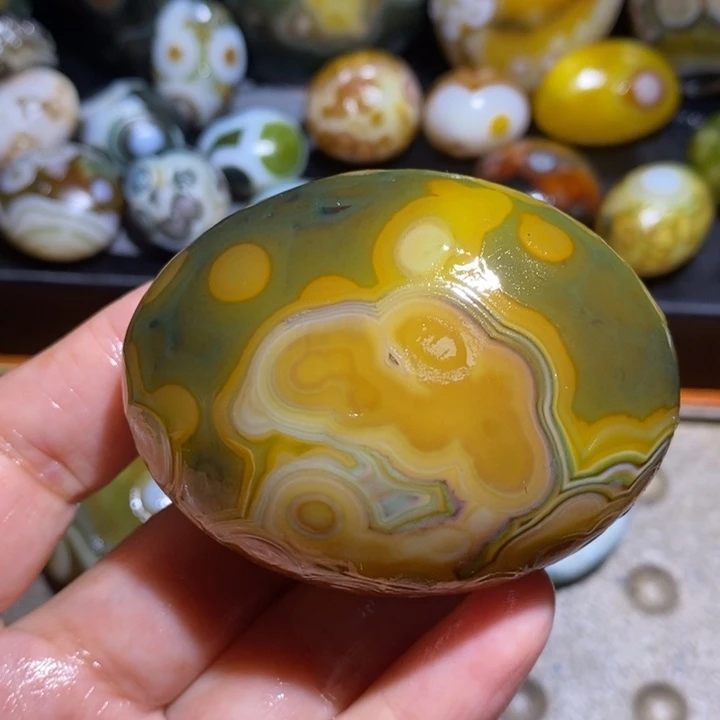 未镶嵌玛瑙/玉髓珠宝半成品