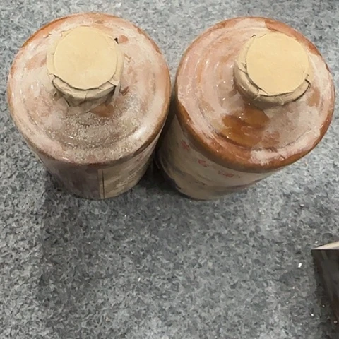 盘子瓶子手工手绘