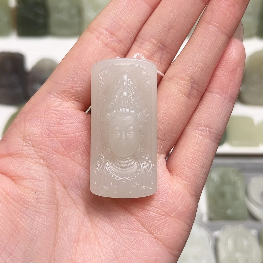 和田玉颈饰未镶嵌.****海