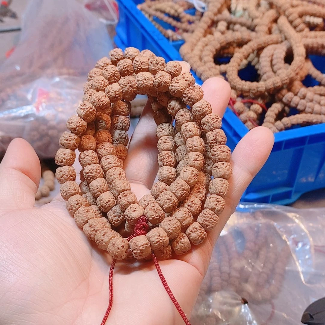 金刚菩提吊坠9+龙切佛手