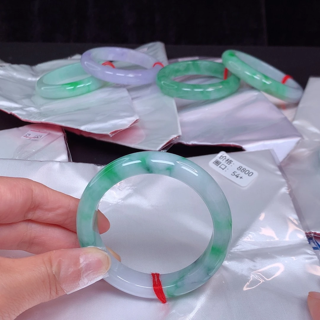 翡翠手镯未镶嵌翡翠手镯55