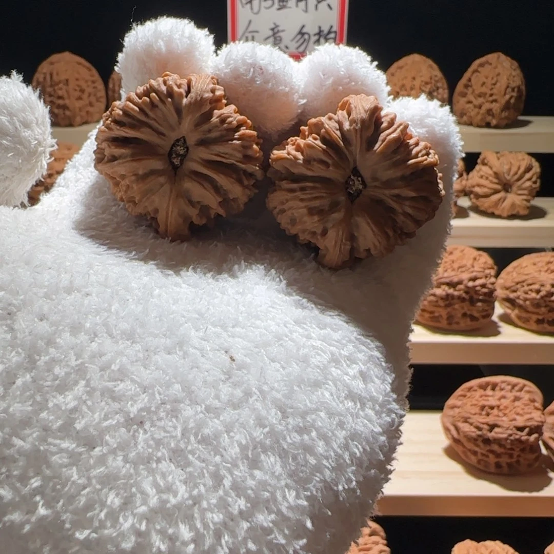 吊坠文玩核桃38全家福奥迪炮弹