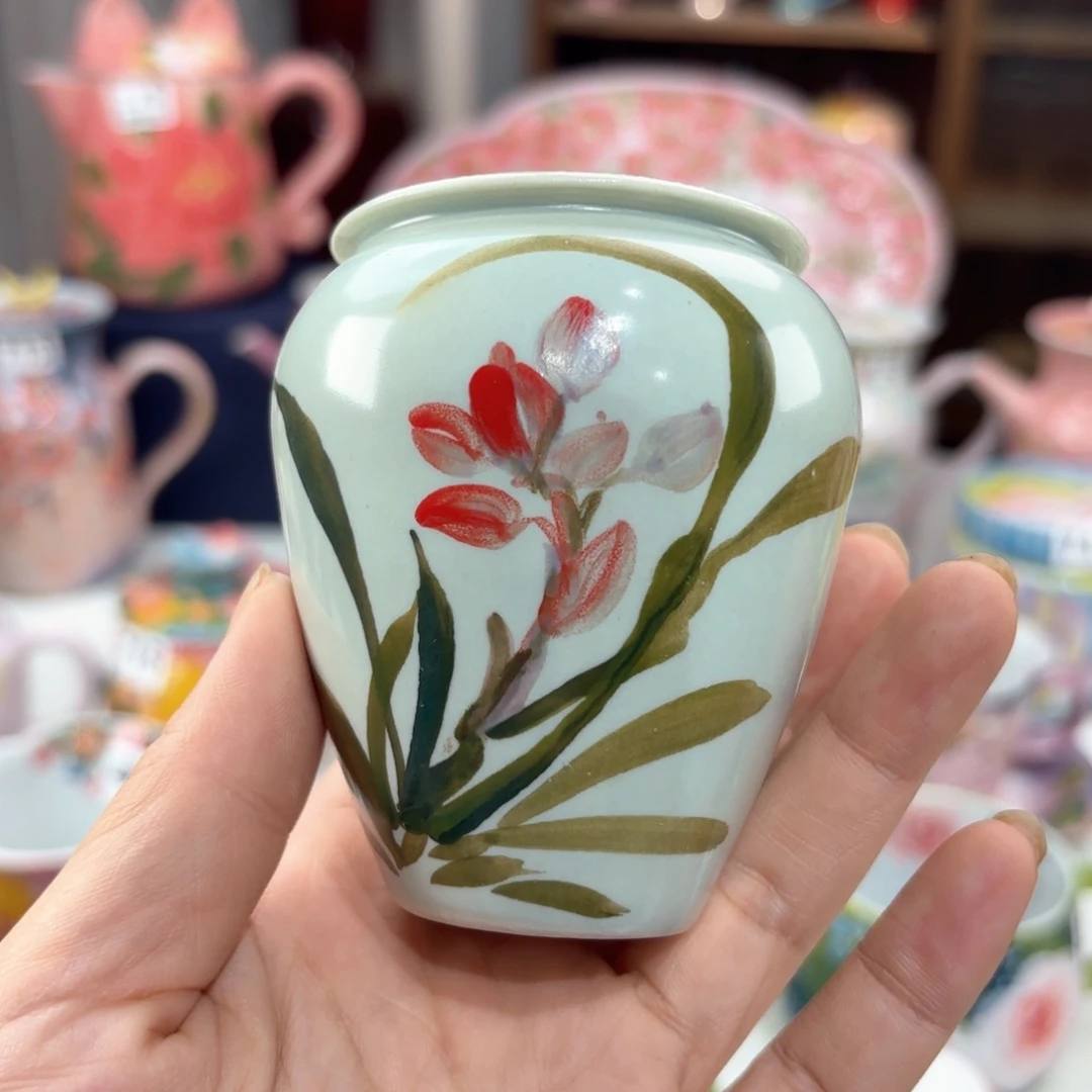 景德镇手绘高温釉下彩陶瓷茶具