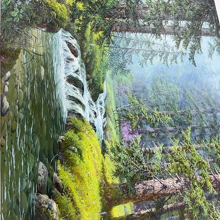 油画会一直之一嘻嘻影子